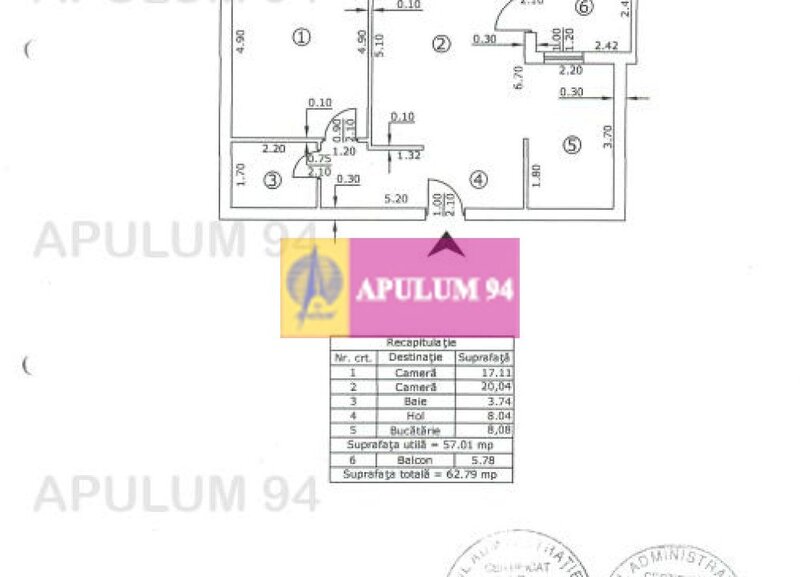 Apartament 2 camere zona Pipera OMV